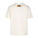 Louis Vuitton LV White T-shirt Blue Floral Logo - Image 2