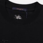 T-shirt Louis Vuitton LV Lovers All Black - Image 6