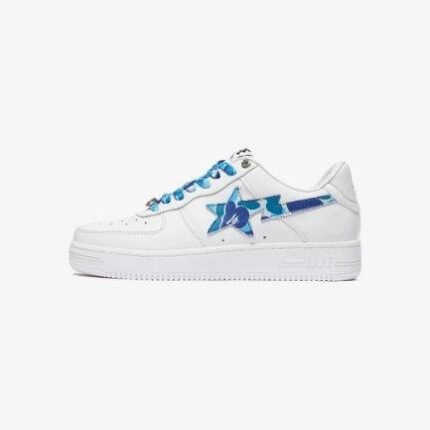 A Bathing Ape Bape SK8 Sta White Camo ABC