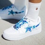 A Bathing Ape Bape SK8 Sta White Camo ABC - Image 3