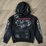 Hoodie Hellstar Airbrushed Skull - Image 2