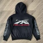 Hoodie Hellstar Airbrushed Skull - Image 3