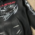 Hoodie Hellstar Airbrushed Skull - Image 5