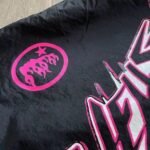 Hellstar Waxed Nylon Athletic Shorts Black - Image 6