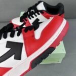 Off-White Out Of Office “OOO” Black White Red - Image 5