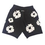 Shorts Denim Tears The Cotton Wreath Black - Image 2