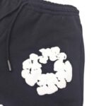 Shorts Denim Tears The Cotton Wreath Black - Image 3