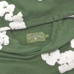 Hoodie Denim Tears The Cotton Wreath Green - Image 7