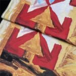 T-shirt Off-White Arrow On Canvas Print - Image 4