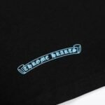 T-Shirt Chrome Hearts Triple Cross Logo Black - Image 4