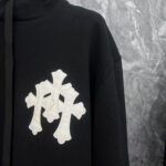 Hoodie Chrome Hearts Black - Image 4