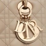 Shoulder Bag Dior Lady-D Sabbia Cannage - Image 4
