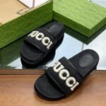 Slides Gucci GG with Signature Strap