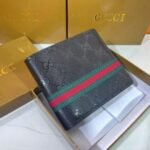 Wallet Gucci Monogram with Green-Red Web Stripe - Image 2