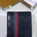 Wallet Gucci Monogram with Green-Red Web Stripe - Image 5