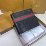 Wallet Gucci Monogram with Green-Red Web Stripe - Image 6