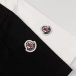 T-shirt Moncler Logo Black and Pink - Image 5
