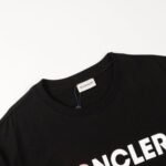 T-shirt Moncler Logo Black and Pink - Image 8