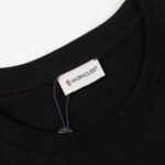 T-shirt Moncler Logo Black and Pink - Image 9