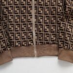 Set Tracksuit Fendi FF Monogram Beige - Image 7