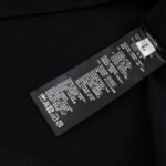 T-shirt Dior Black Distressed Logo Couture - Image 10