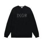 Sweatshirt Dior Black Logo Crewneck