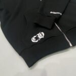 Hoodie Chrome Hearts Cross Zip Black - Image 6
