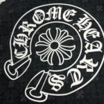 Hoodie Chrome Hearts Hearts Zip Black Monogram - Image 4