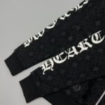 Hoodie Chrome Hearts Hearts Zip Black Monogram - Image 7