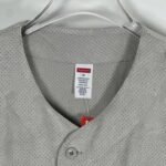 Jersey Supreme Button-Up Mesh Logo Embroidery - Image 9