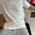 T-shirt Gucci Embossed White - Image 11