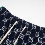 Shorts Gucci Monogram Stripe Navy - Image 5