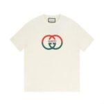 T-shirt Gucci Double G Logo White