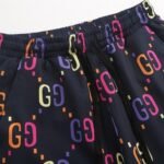 Shorts Gucci GG Multicolor Black Casual - Image 4