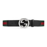 Belt Gucci GG Stripe Black - Image 4