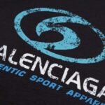 T-shirt Balenciaga Authentic Sport Black - Image 4