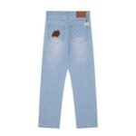 Jeans Louis Vuitton Monogram Light Wash Denim