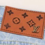 Jeans Louis Vuitton Monogram Light Wash Denim - Image 4