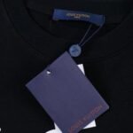 T-shirt Louis Vuitton LV Black Monogram Pulse - Image 4