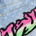 Louis Vuitton LV Graffiti Monogram Jeans - Image 5