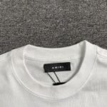 Amiri Bar Logo White/Blue T-Shirt - Image 5