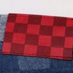 Jeans Louis Vuitton Blue Pixel Patchwork - Image 5