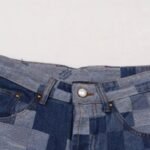 Jeans Louis Vuitton Blue Pixel Patchwork - Image 8