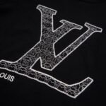 T-shirt Louis Vuitton Black Large LV - Image 4