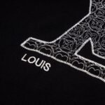 T-shirt Louis Vuitton Black Large LV - Image 6