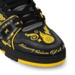 Louis Vuitton LV Trainer Sneaker Black/Yellow - Image 4