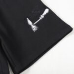 Shorts Louis Vuitton LV Black Embroidered Tools - Image 7