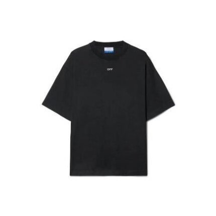 T-shirt Off-White S.Matthew Skate Tee with Off White Logo Black