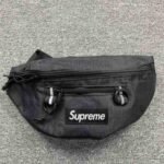 Supreme Waist Bag Black (SS19) - Image 2