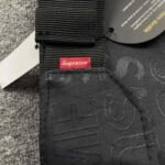 Supreme Waist Bag Black (SS19) - Image 5